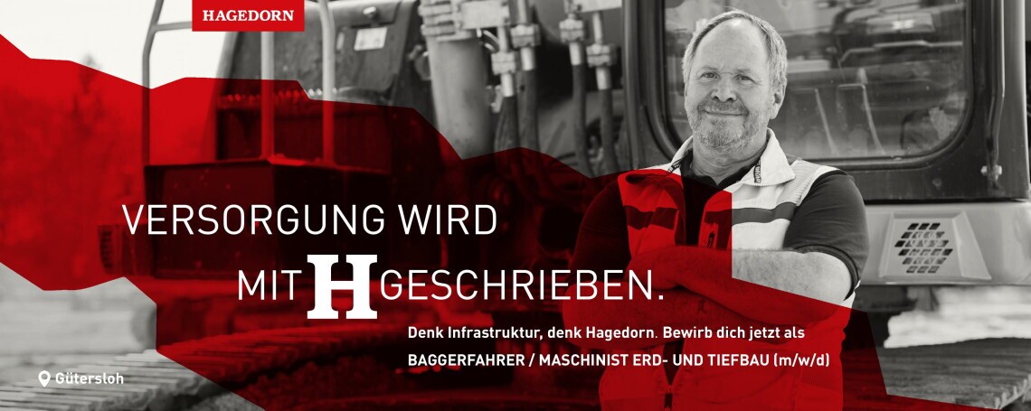 Baggerfahrer / Maschinist Erd- und Tiefbau (m/w/d), 1. Bild