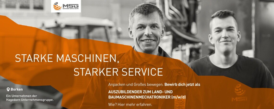 Auszubildender zum Land- und Baumaschinenmechatroniker (m/w/d), 1. Bild