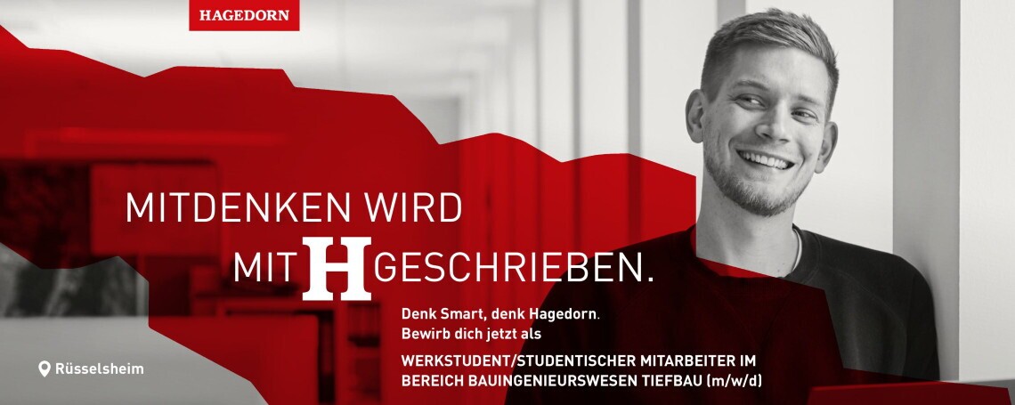 Werkstudent | Studentischer Mitarbeiter im Bereich Bauingenieurswesen | Tiefbau (m/w/d), 1. Bild