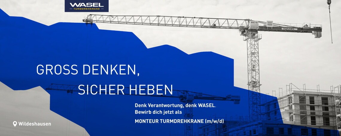 Monteur Turmdrehkrane (m/w/d, 1. Bild