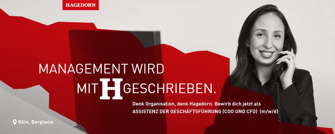 Assistenz der Geschäftsführung (CFO und COO) (m/w/d), 1. Bild